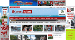 Desktop Screenshot of karasuajans.com
